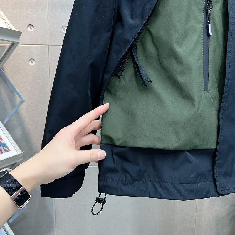 Men's Versatile Spring Hooded Workwear Jacket