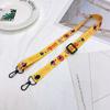 Oblique Span Mobile Phone Lanyard Adjustable Cartoon Silicone Change Bag Lanyard Card Sleeve Record Label Lanyard Lanyard