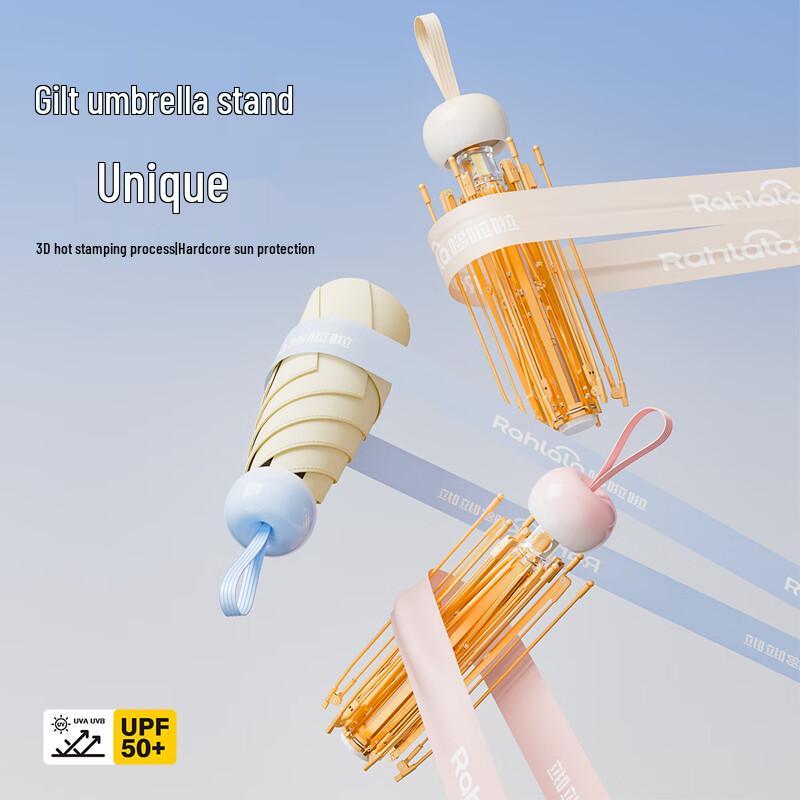 Yubao Five-Fold Portable Sun & Rain Umbrella