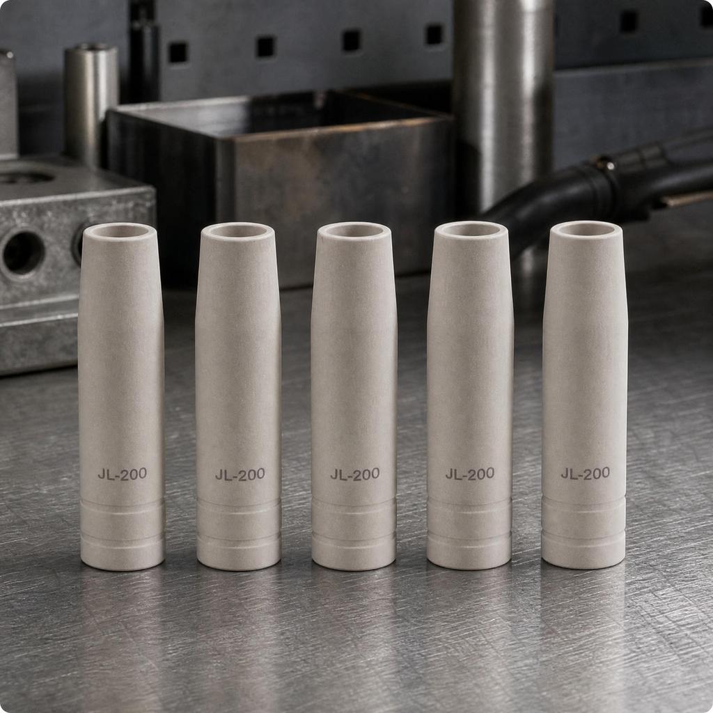 5 Pieces Joining Nozzle Slim-Profile for Industrial Applications, Workshop