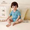 Baby Unisex 3/4 Sleeve Jumpsuit