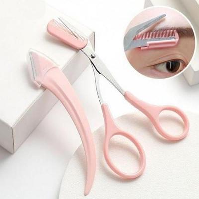 Tools Eyebrow Grooming PK Eyebrow Razor Thinning Scissors 2-piece Set (S25453197)