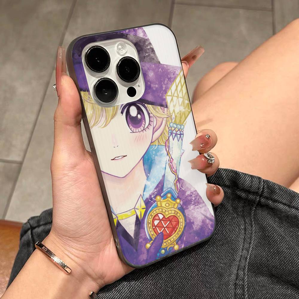 Anime Sugar Sugar Rune Phone Case For IPhone 17 16 15 14 13 12 11 Pro Max Plus Pro Stripe Soft Cover