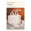 2025 Premium Travel Makeup Bag, Spacious Multi-Compartment Cosmetic Organizer for Women