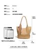 Tote bag spring and summer 2025 new fashion armpit bag women's bag niche high-end soft leather shoulder commuter bag