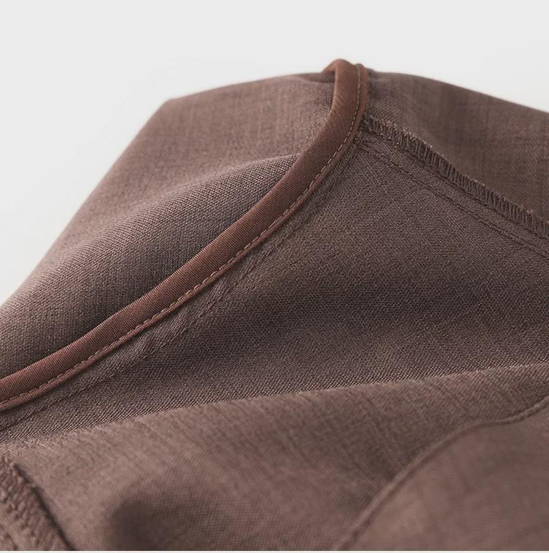 French Commuter Chic: Premium Light Luxury Women's Suit Dress