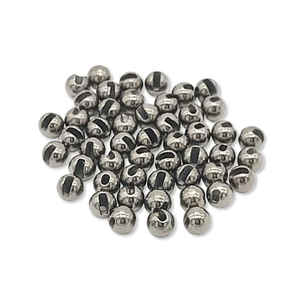 Orlud Fishing Gear Tungsten Fly Tying Beads Round Vertical Slit