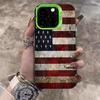 American Flag Pattern Design IMD Phone Case For iPhone 17 16 Pro Max 15 Plus 14 13 12 11 17Air 16E XS X XR Shockproof Hard Cover