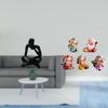 Abstract Wealthy Thinker God of Fortune Statue Decoration for Tabletop Living Room Shelf Office