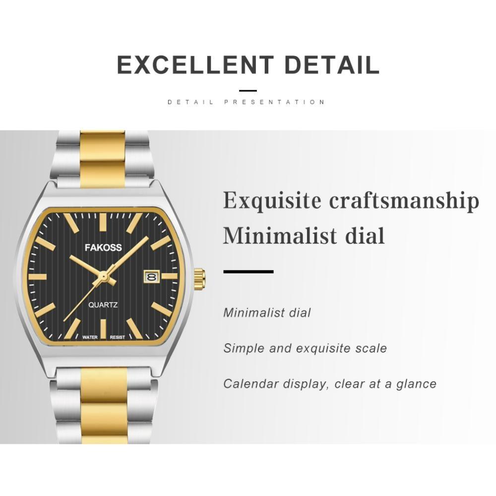 Elegant Watches For Women Waterproof Luminous Date Week Ladies Watch Quartz Stainless Steel Woman's Fashion Wristwatch