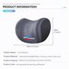 Memory Foam Car Logo Seat Headrest Lumbar Support Neck Cushion Accessories For BMW X1 X3 X4 X5 X7 G20 G38 F20 F39 F48 E46 E60