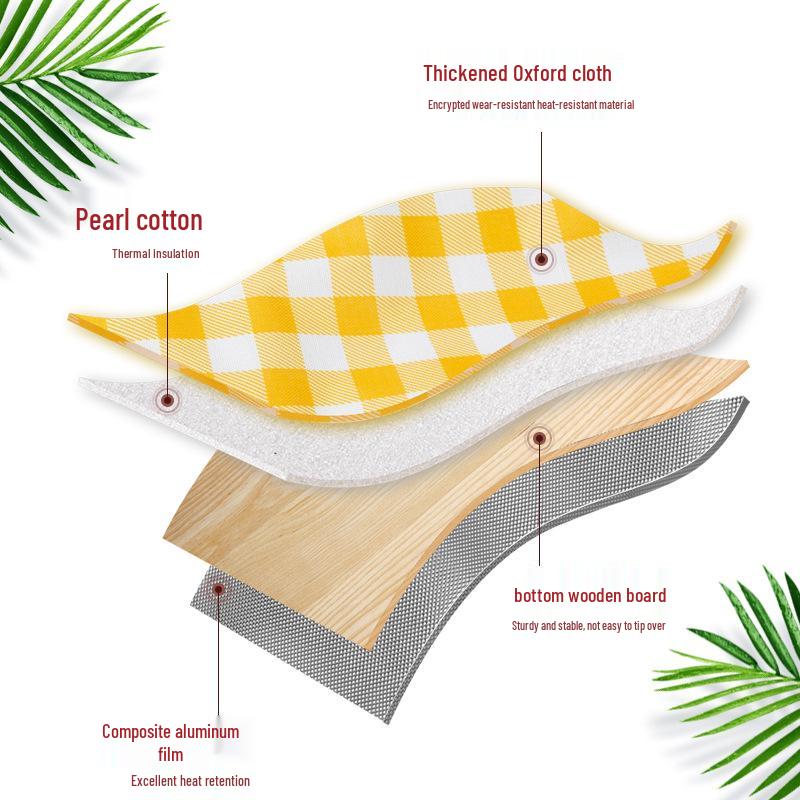 Faltbarer isolierter Picknickkorb Lunchtasche - Tragbare Sommer-Kühltasche mit Kühlakku und Aluminiumfolienisolierung