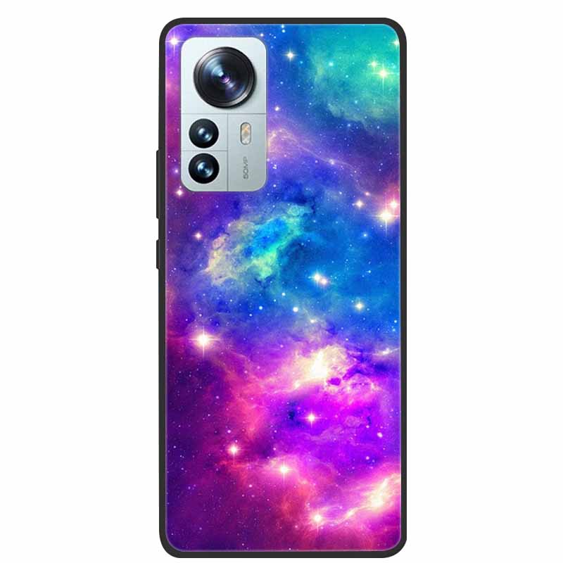 For Xiaomi 12T Pro Phone Case Cover Lion Wolf Black Soft Silicone Case For Xiaomi 12T Pro Back Cover Case 12 T 12TPro Funda Capa