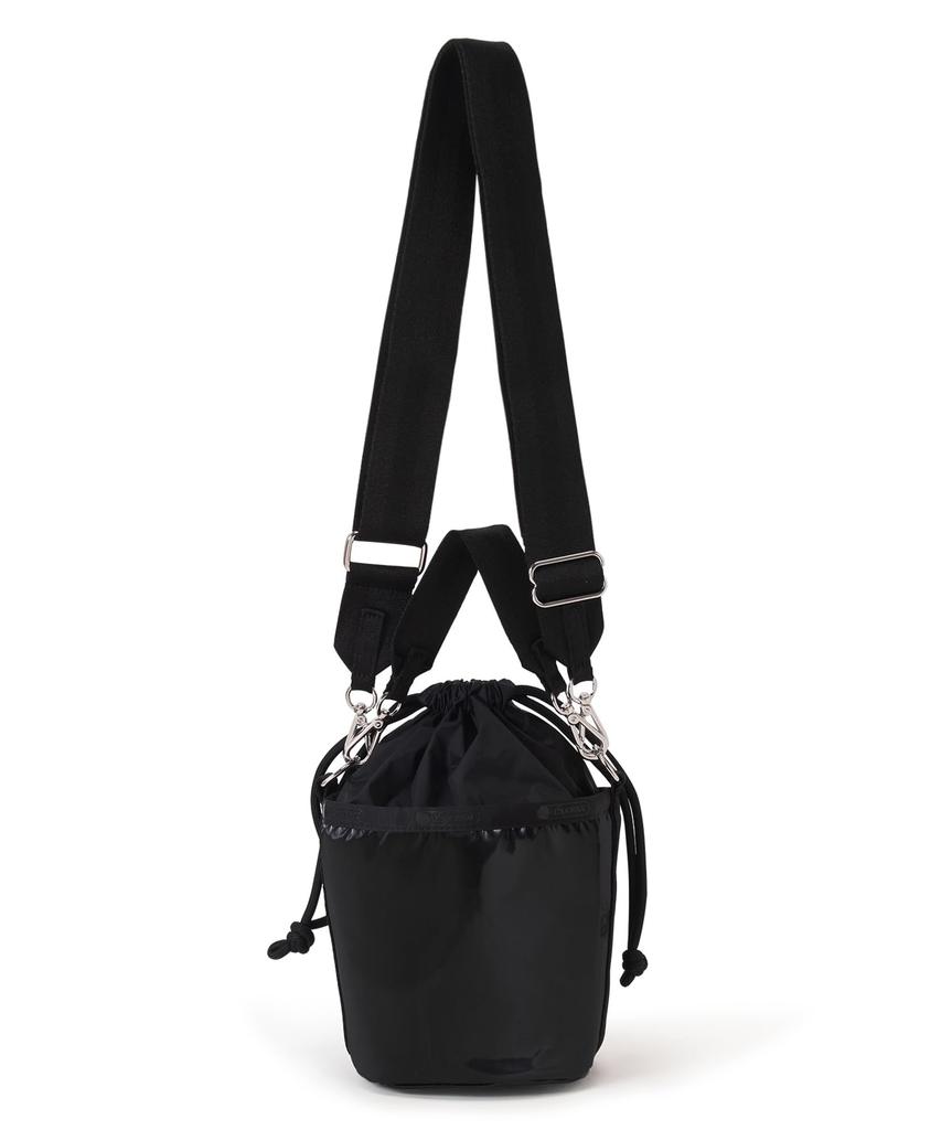 SM KORDELZUG BEUTEL/3040/Schwarz Glänzend/Schwarz
