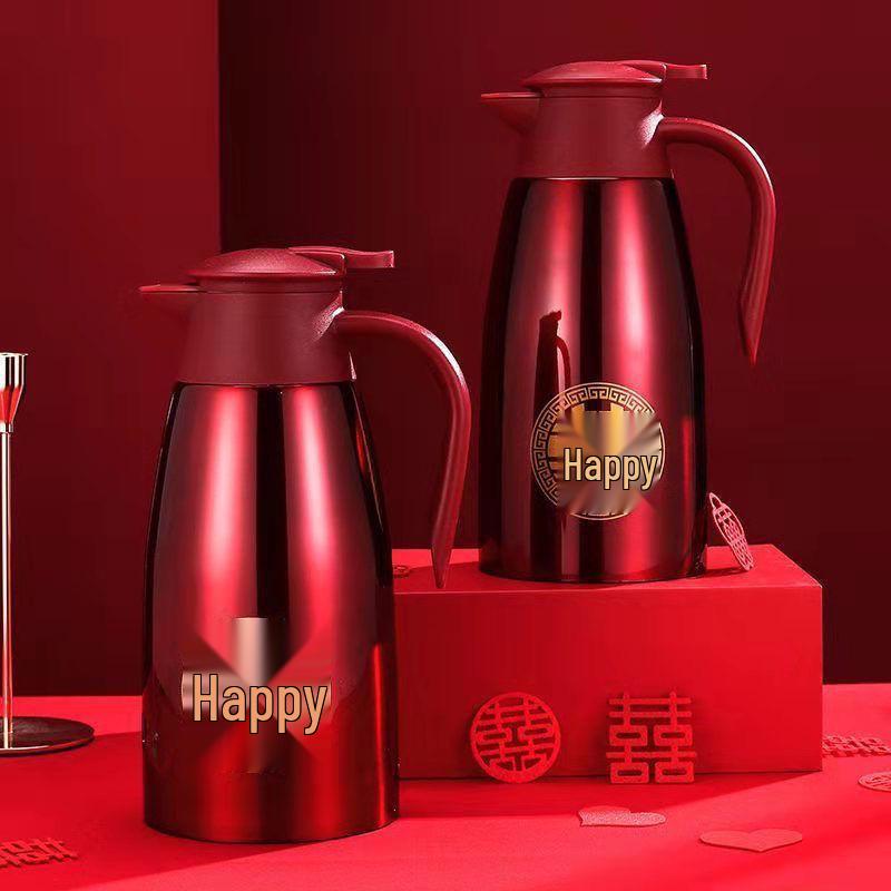 2L Grote Capaciteit Roestvrij Staal Geïsoleerde Koffieketel