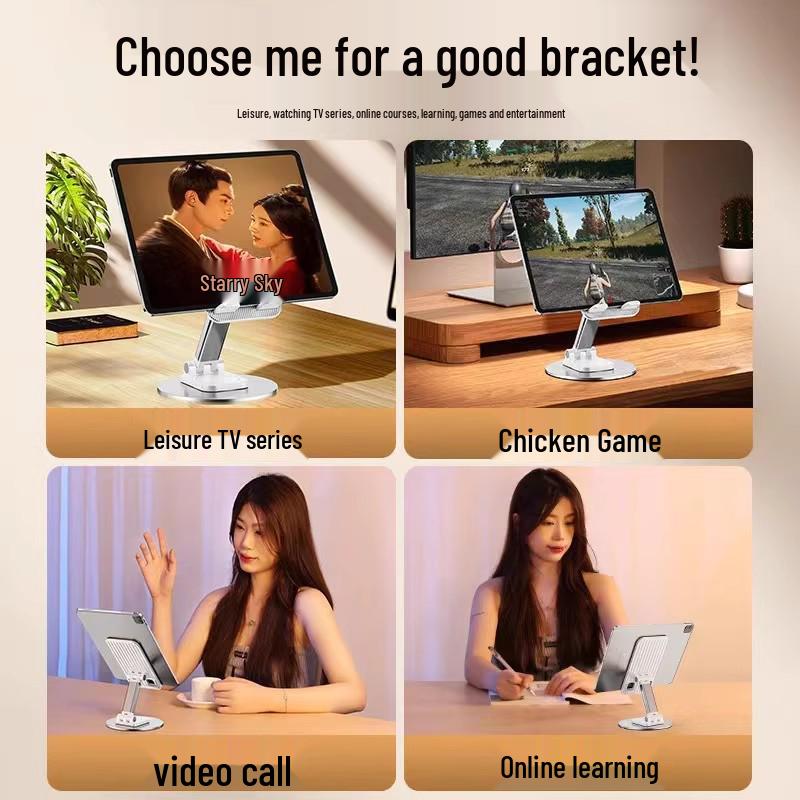 2024 Universal 360° Rotating & Foldable Phone/Tablet Holder