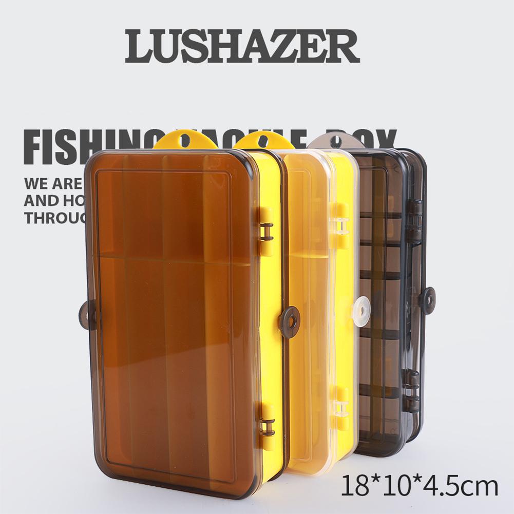 Outdoor Portable Storage Box Double-sided Fishing Lure Box Fish Hook Box Fishing Tackle Accessories