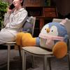 Cartoon bedside soft Animal Penguin Backrest Sofa Cushion Plush Penguin Triangle Pillow On The Bed Gifts