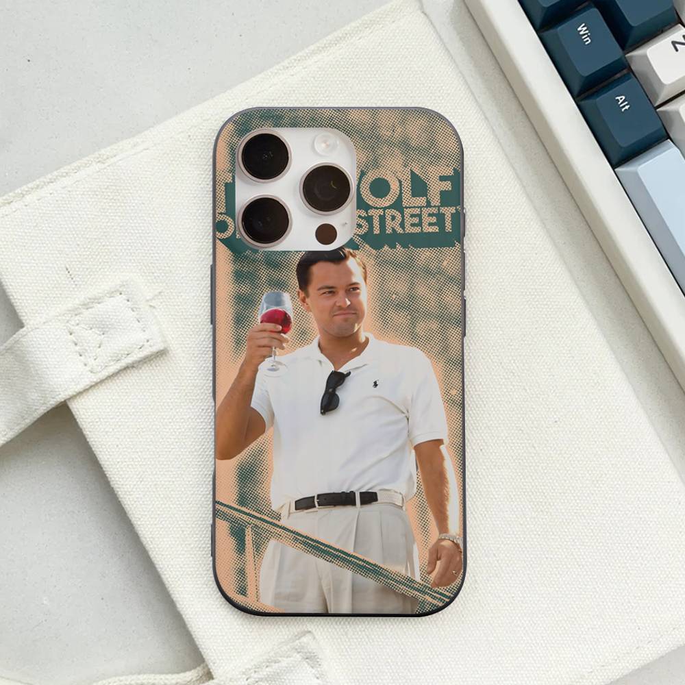 Klassischer Film W-Wolf Of W-Wall S-Street Für IPhone 17 16 15 14 13 12 11 Pro Max Plus Pro Klare Handyhülle Rutschfeste Schale