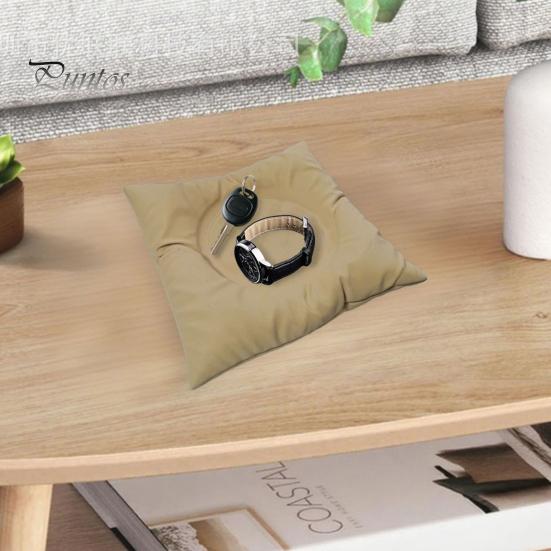 Multi-purpose Desk Tray 3D Printed Pillow Coaster, One-Piece Molding Durable Tray, Minimalist Desktop Coaster Decorative for Storage And Table