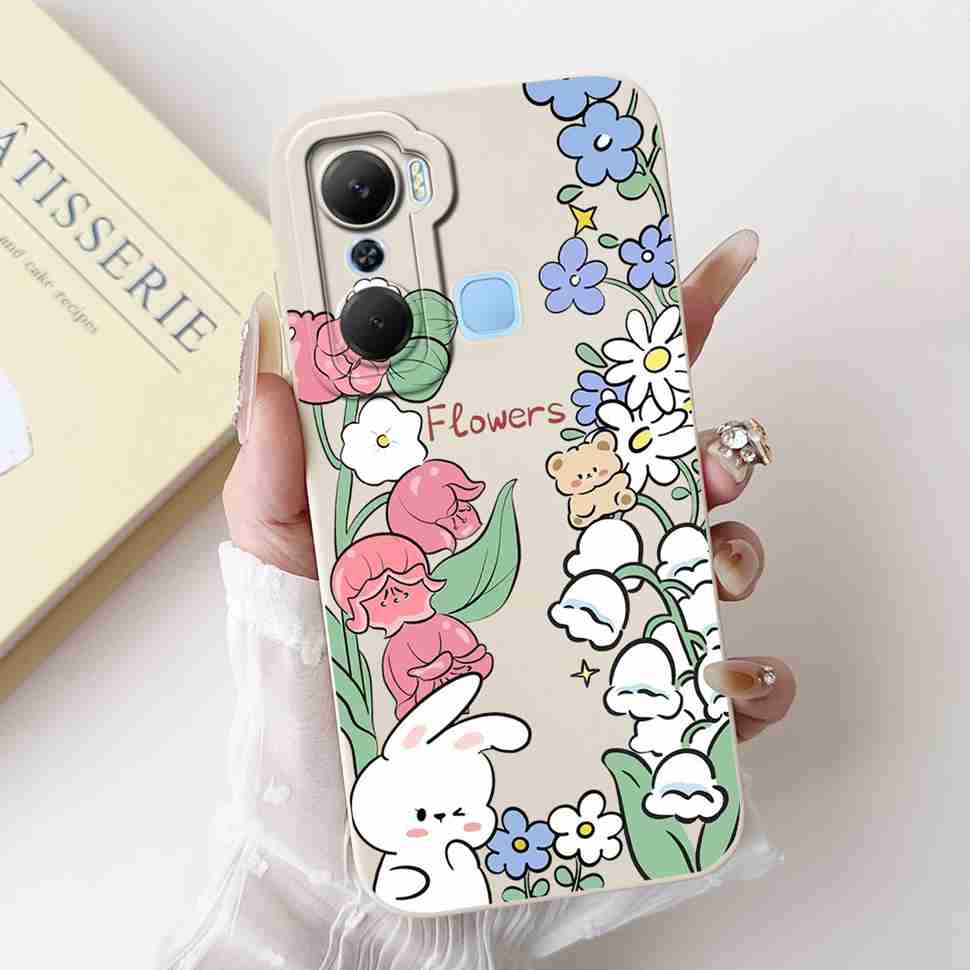 Hülle Für Infinix Hot 12 Pro X668C Schutzhülle Weich Schlank Niedliches Cartoon-Muster Abdeckung Für Infinix Hot 12 Hot12 Pro Handyhüllen Abdeckung
