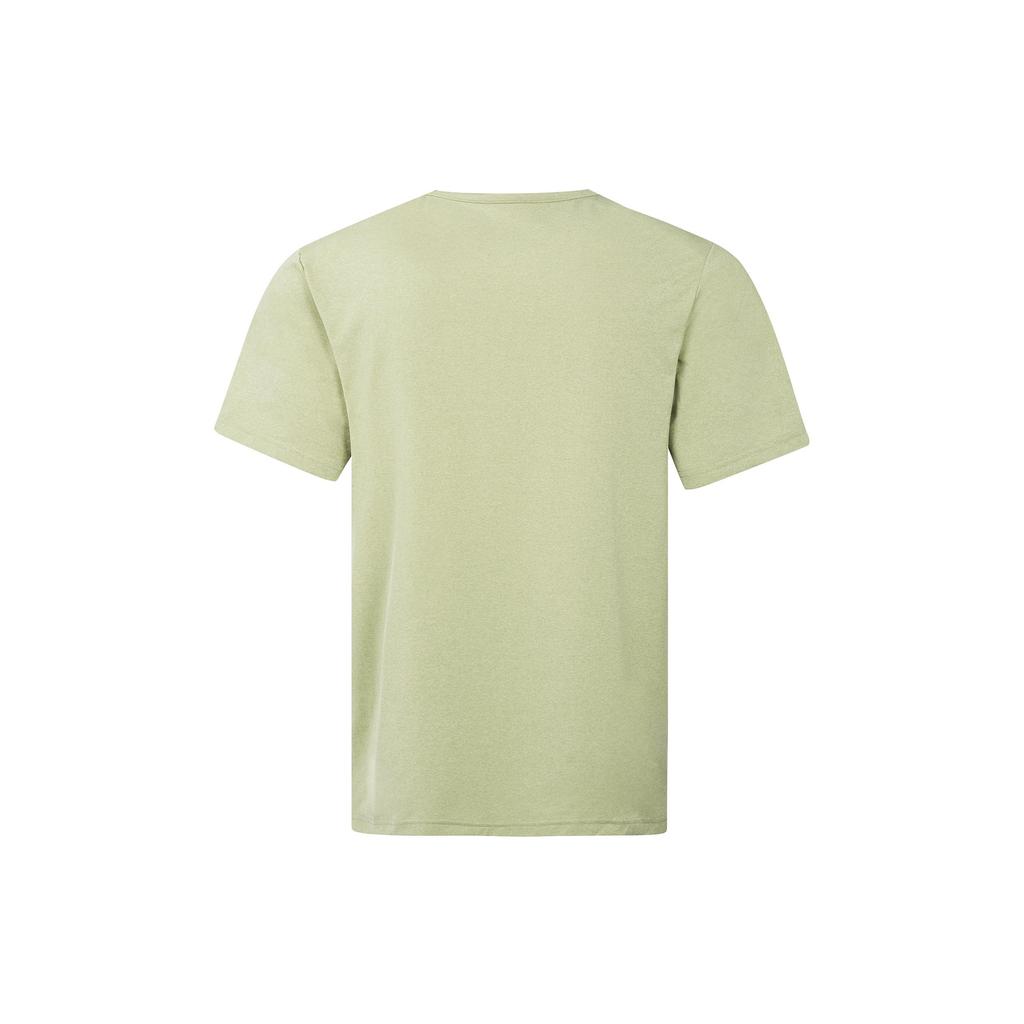Nike T Shirts Men's Yellow Crew Neck Moderate Straight Fit DV9840-276