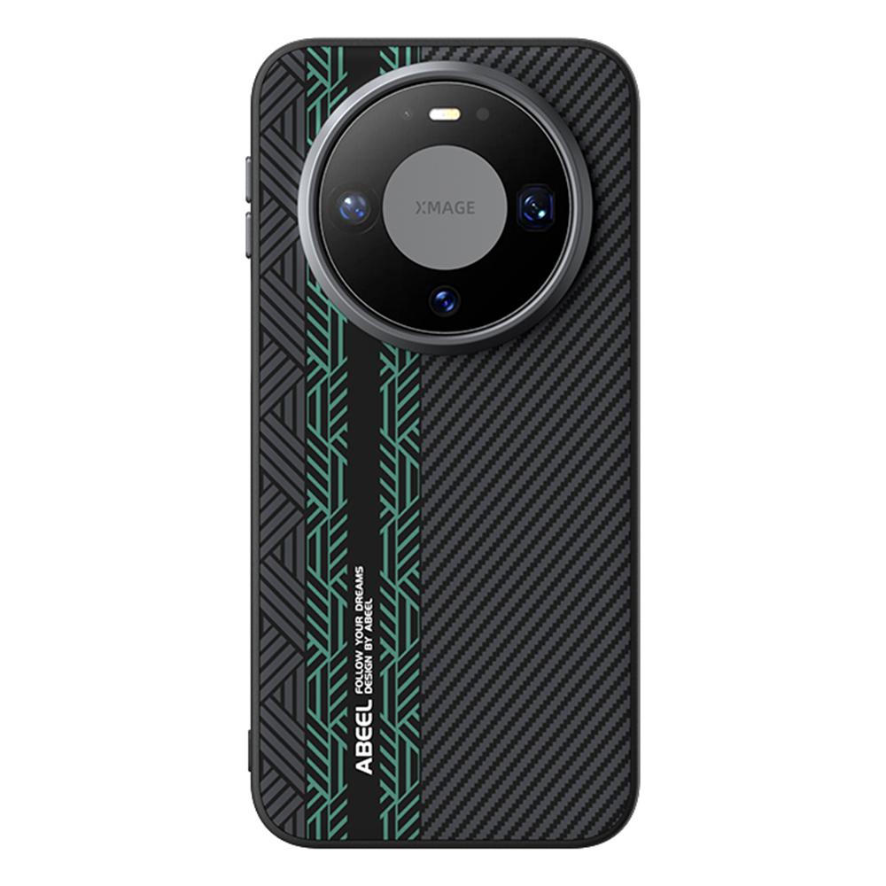 ABEEL For Huawei Mate 80 Pro Magnetic Case PC + TPU + Aluminum Alloy + PU Leather Slim Phone Back Cover