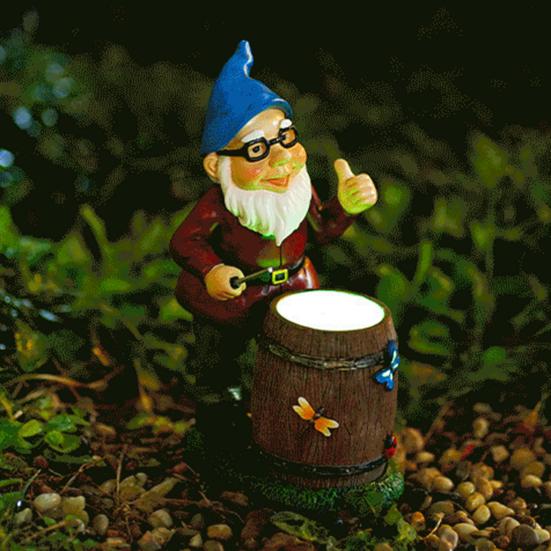 Divertente Statua Di Gnomi Ubriachi Da Giardino Sdraiati Decorazione Sculture In Resina Blu Acquista In Modo Economico - Spedizione Gratuita, Recensioni Reali Con Foto - Foto 6