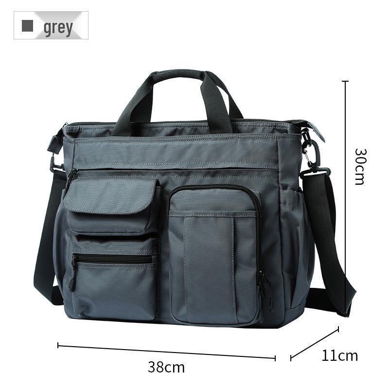 

Multifunctional Men s Crossbody Travel Bag - Large Capacity Casual Shoulder Bag 15-inch