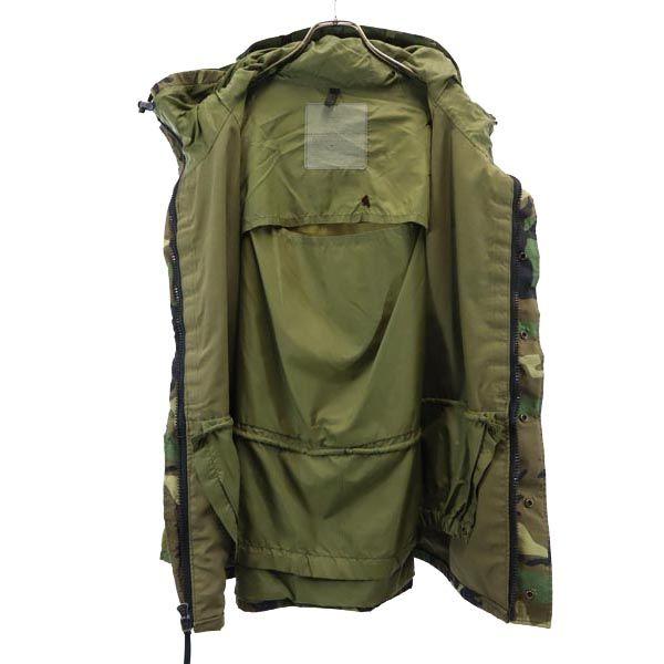 US ARMY ECWCS Camouflage Gore-Tex Parker Khaki Military Jacket Men's Used