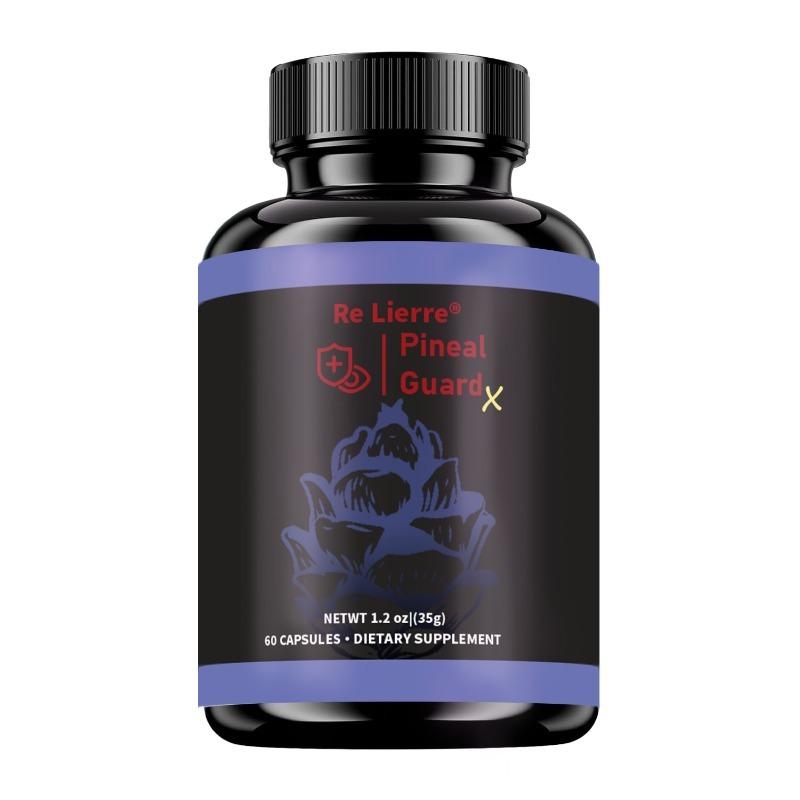 Suplement Pineal Guard - Wsparcie dla mózgu, Witaminy na koncentrację i pamięć dla mózgu, Dekalcynuj, Aktywuj i Chroń swoją szyszynkę