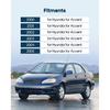ECCPP Außentürgriffe 2000-2005 für Hyundai für Accent Äußere Ersatz-Vorderfahrer Links Beifahrer Rechts Türgriffe 2 Stück Schwarz
