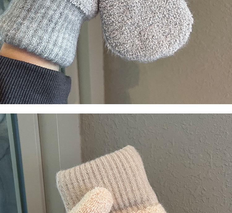 Women's Snowflake Insulated Velvet Gloves: Windproof & Warm for Winter Cycling Outdoors