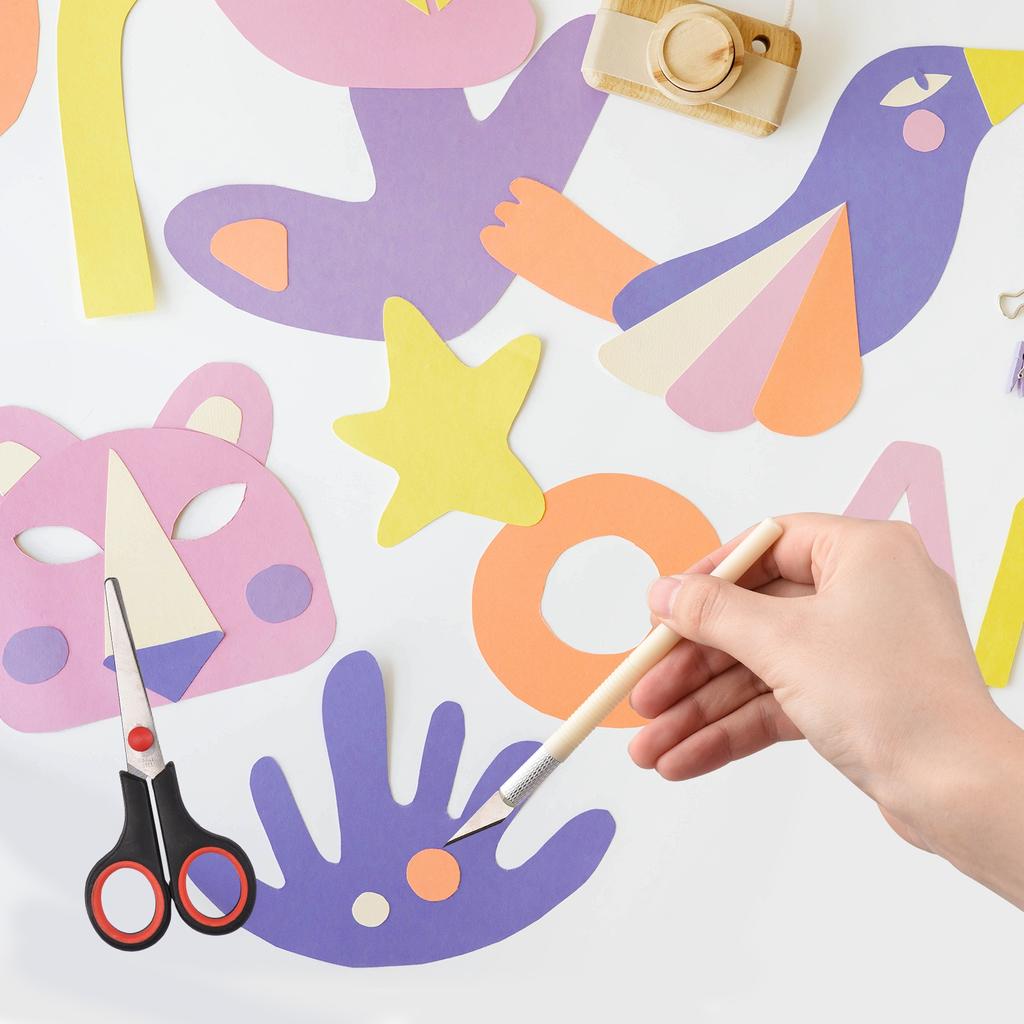 19pcs Craft Vinyl Weeding Tools Set with Brayer Tweezer Silhouettes Cameos Lettering Cutting DIY Art Supplies Craft