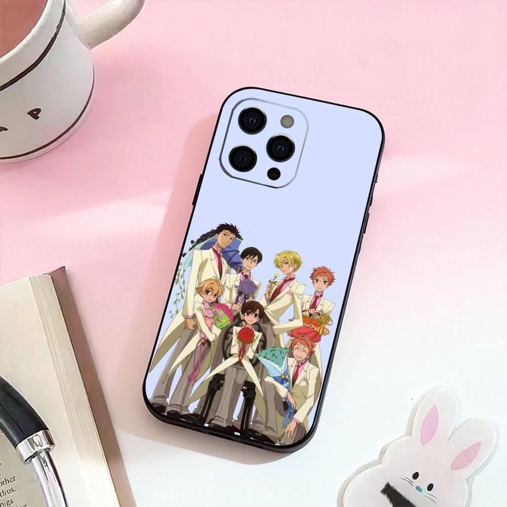 Anime Ouran High School Host C-Club Phone Case Silicone Soft For IPhone 17,16,15,14,13,12,11,XS,Plus Pro Max