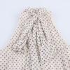 Kaslead New Women clothes Western Style Fashion Polka Dot Neck Collar Dress 5289042