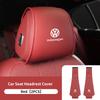 Car Seat Headrest Protective Cover Anti Scratch Interior Accessory For Volkswagen VW Polo Jetta Sagitar Magotan Passat B5 B6 B7 Zj0