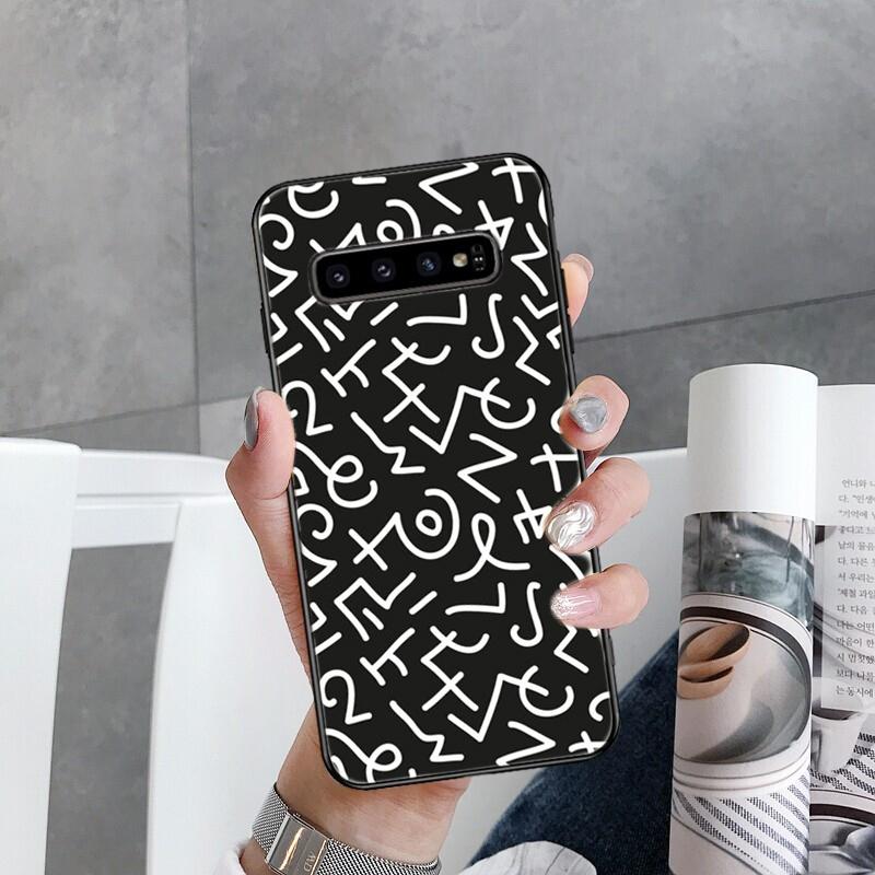 Cow zebra Leopard Polk Dot Black White Phone Case for Samsung Galaxy S22 S20 Ultra S20 S22 Plus S21 S10 S9 S8 Plus S10E S20 FE