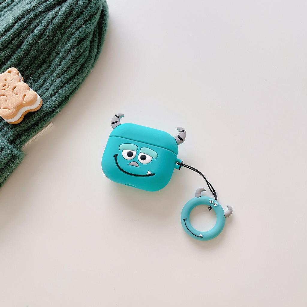 Applicable AirPods 1 Protective Case Cute Cartoon Silicone 1st Generation 1st Generation 4th Generation New 3rd Generation Apple Wireless Earphone Cas