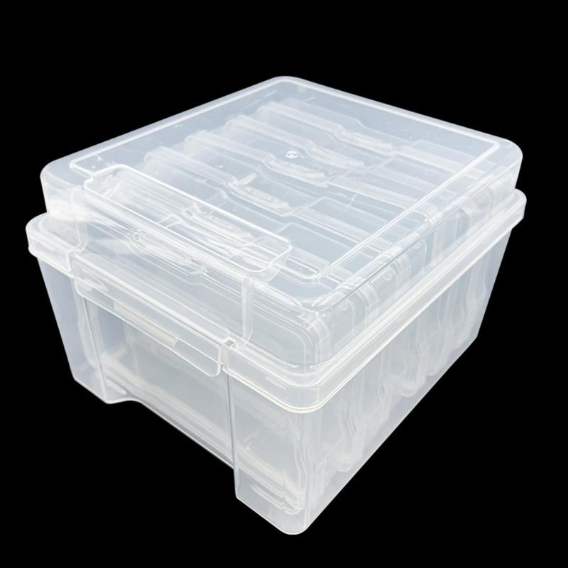 6 Layer Fishing Lure Box Soft Hard Baits Gear Organizers Light Weights Fishing Tackle Box Storage Container Enduring