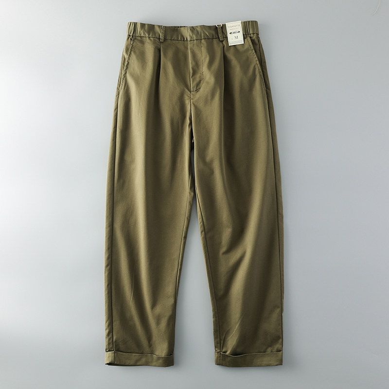 Spring and Autumn Cotton Export Export Retro Casual Pants