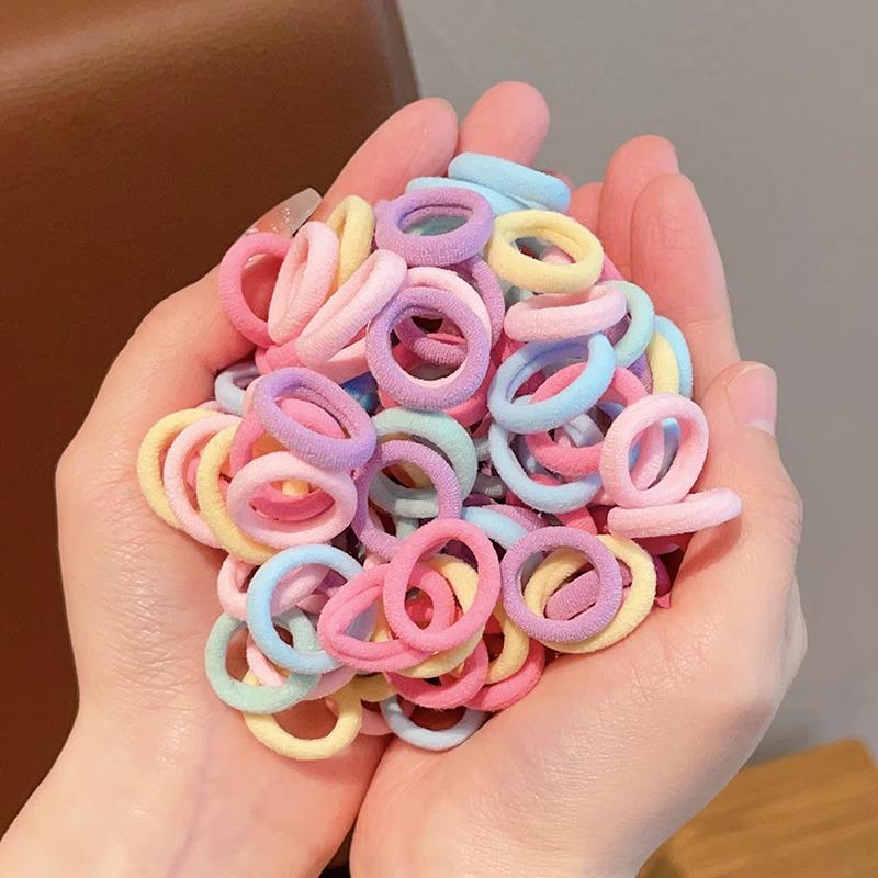 Fashionable Hair Ties for Girls - Small Size Rubber Bands and Hair Accessories