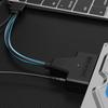 Câble USB SATA 3 Adaptateur Sata vers USB 3.0 Jusqu'à 6 Gbps Supporte SSD HDD Disque Dur Externe 2,5 Pouces 22 Broches Sata III A25 2.0