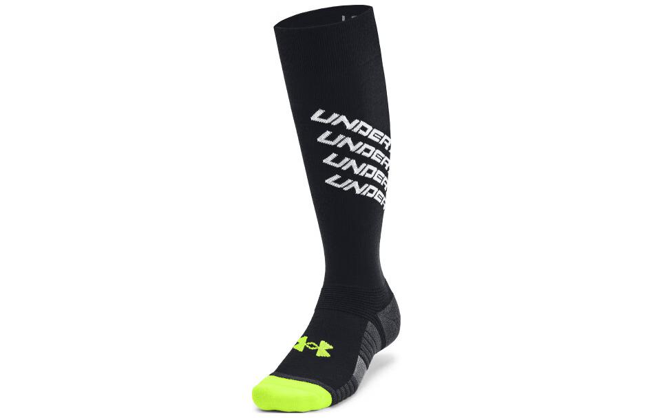 Under Armour High Rise Knee High Socks Men s 1 Pack Black 1380883-002 L