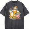 Seven Deadly Sins Merch Anime Lover Washed T-shirt Year Round Clothing High Quality Personality Clothes Plus Size Unisex New Model Couples Tee