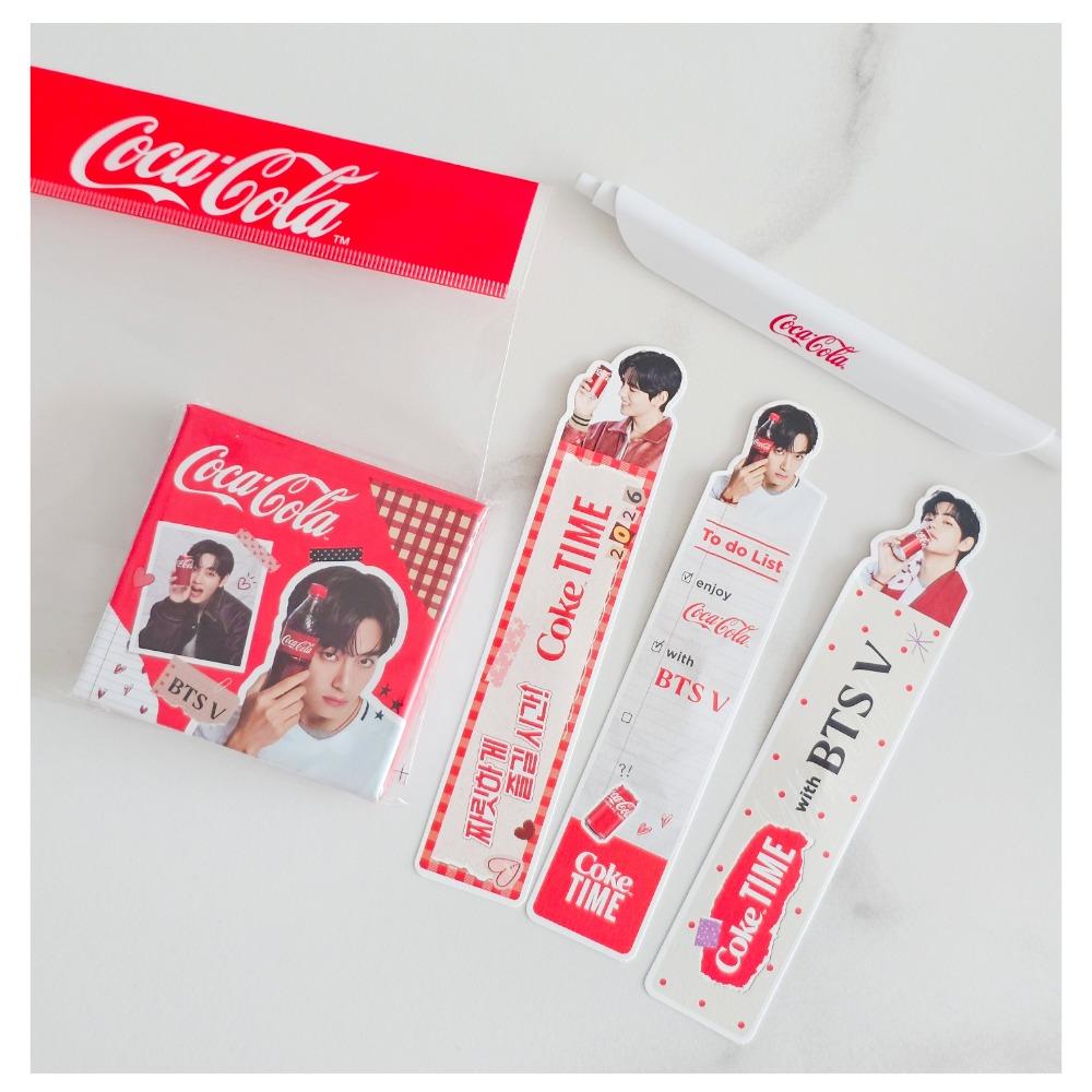 Hotteok Edição Limitada BTS x Oreo (Panqueca Doce Coreana) Conjunto de Presente com 3 Tipos de Manga para Copo Flavor Cookie + BTS V