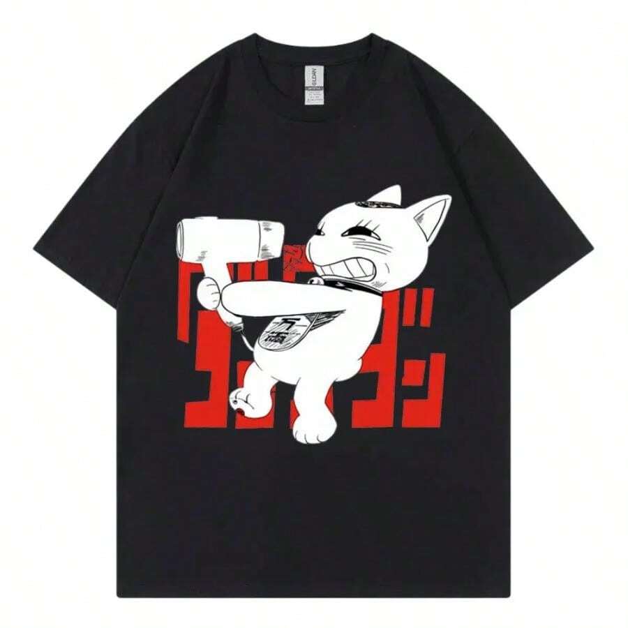 Anime Dandadan Turbo Granny Graphic T Shirts Japanese Manga Short Sleeve T-Shirt High Quality Cotton Clothing T-Shirts Unisex