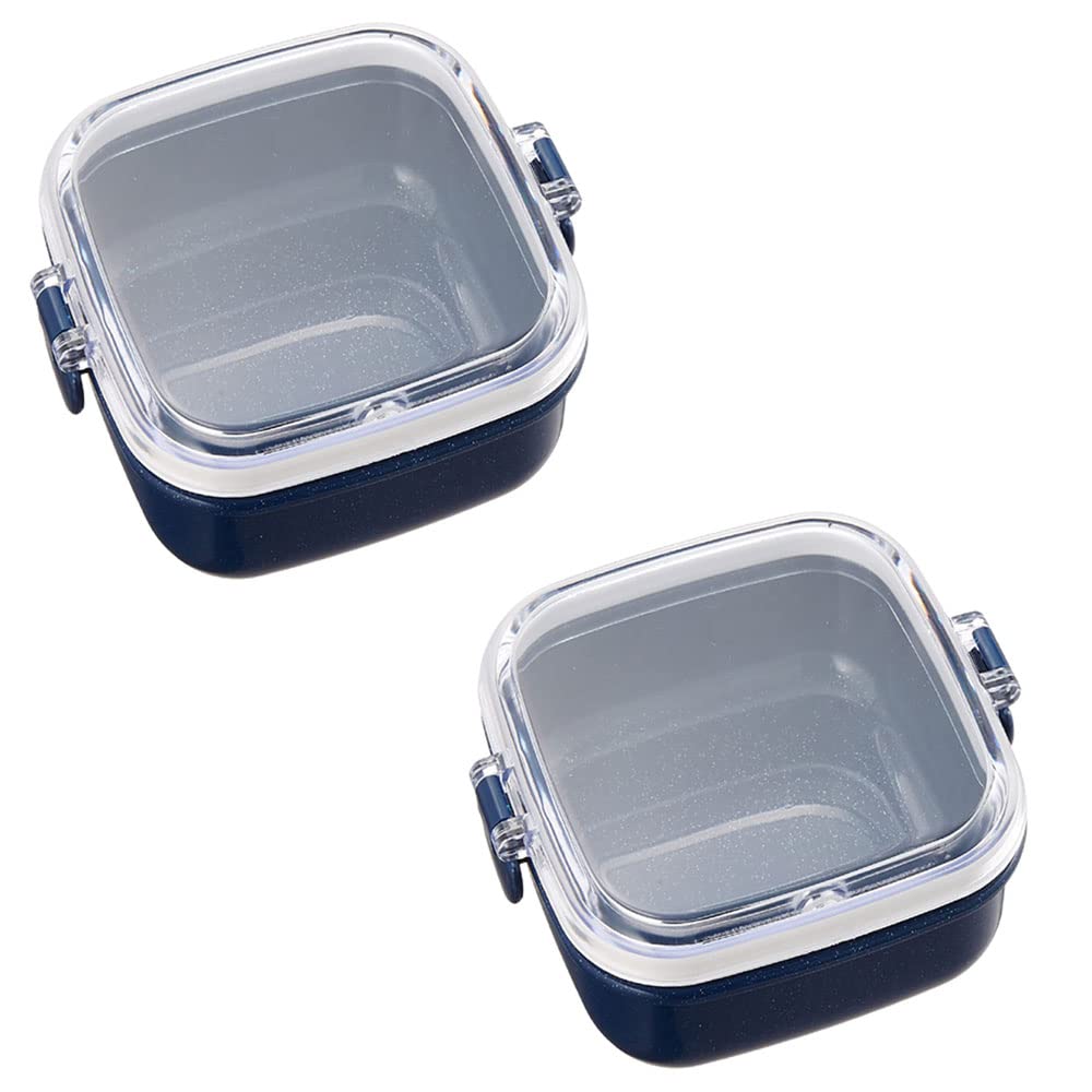 OSK Silver Mode Bento Set of Made in Mini Perfect for Lunch or with Simple Box/Dessert Container, 150ml, 2, Japan, Microwave-Safe, Size, Fruit,