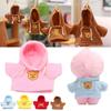 Animal Dolls Overalls Sweater Birthday Gifts Plush Toy Clothes Hoodie Dolls Accessories Kids Toys