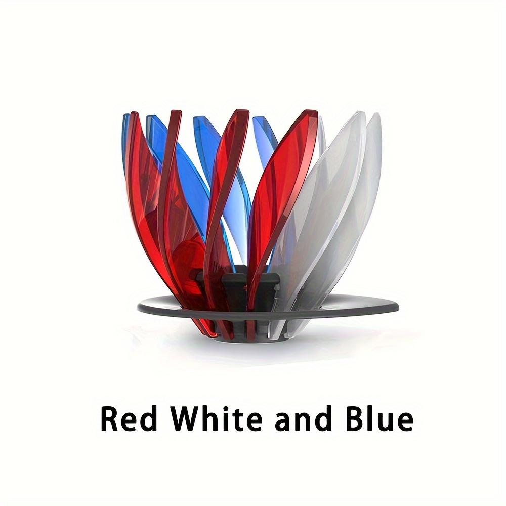 Lotus Flower V60 Dripper, Odnímatelné okvětní lístky, Ručně vyráběný kávový filtr, Plastový, Vyžaduje montáž, pro průmyslové a vědecké zařízení pro dodávku potravin